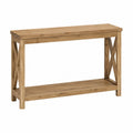 Console Bois de Pin Marron 120x30x75cm