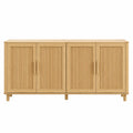 Buffet en chêne massif 160x45x80 cm