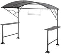 Abri pour barbecue en graphite - Résistant aux intempéries