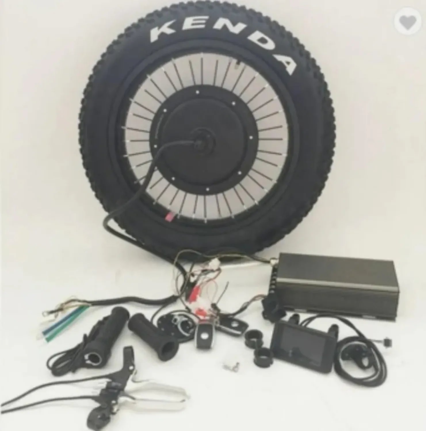 Kit de Conversion Vélo Électrique 5000W/72V Pneu Large Niubo