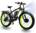 Vélo Électrique 26' pour Homme, Batterie 48V 23Ah, VTT Adulte avec Support Téléphone, Moteur 250W 21 Vitesses, Autonomie 120km