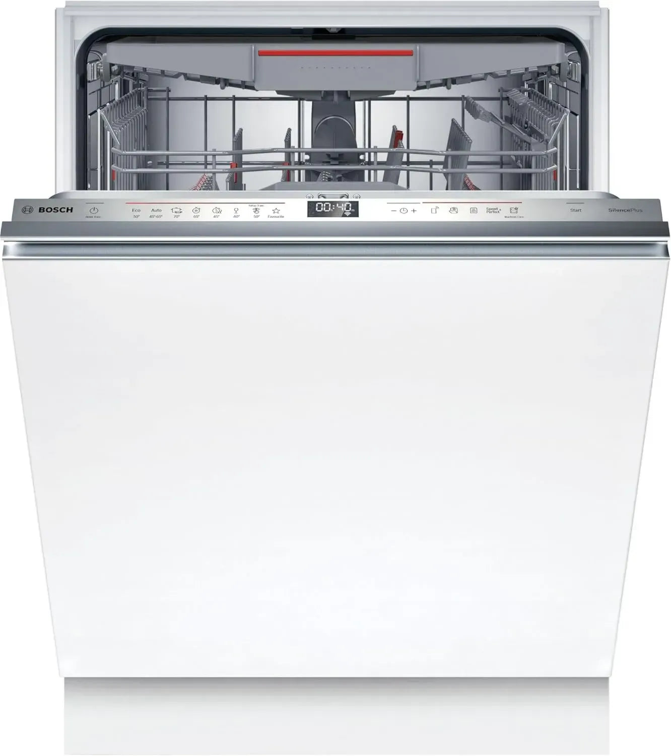Lave-vaisselle Bosch Série 6 SMV6ECX00E, Tout Intégrable 60cm, 14 Couverts, 42 dB, Connectivité Domestique