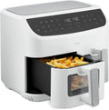 Friteuse à Air Chaud MEDION P20 XXL, Cuisson Double, Capacité 8,7L, 2600W, 9 Programmes, Blanc