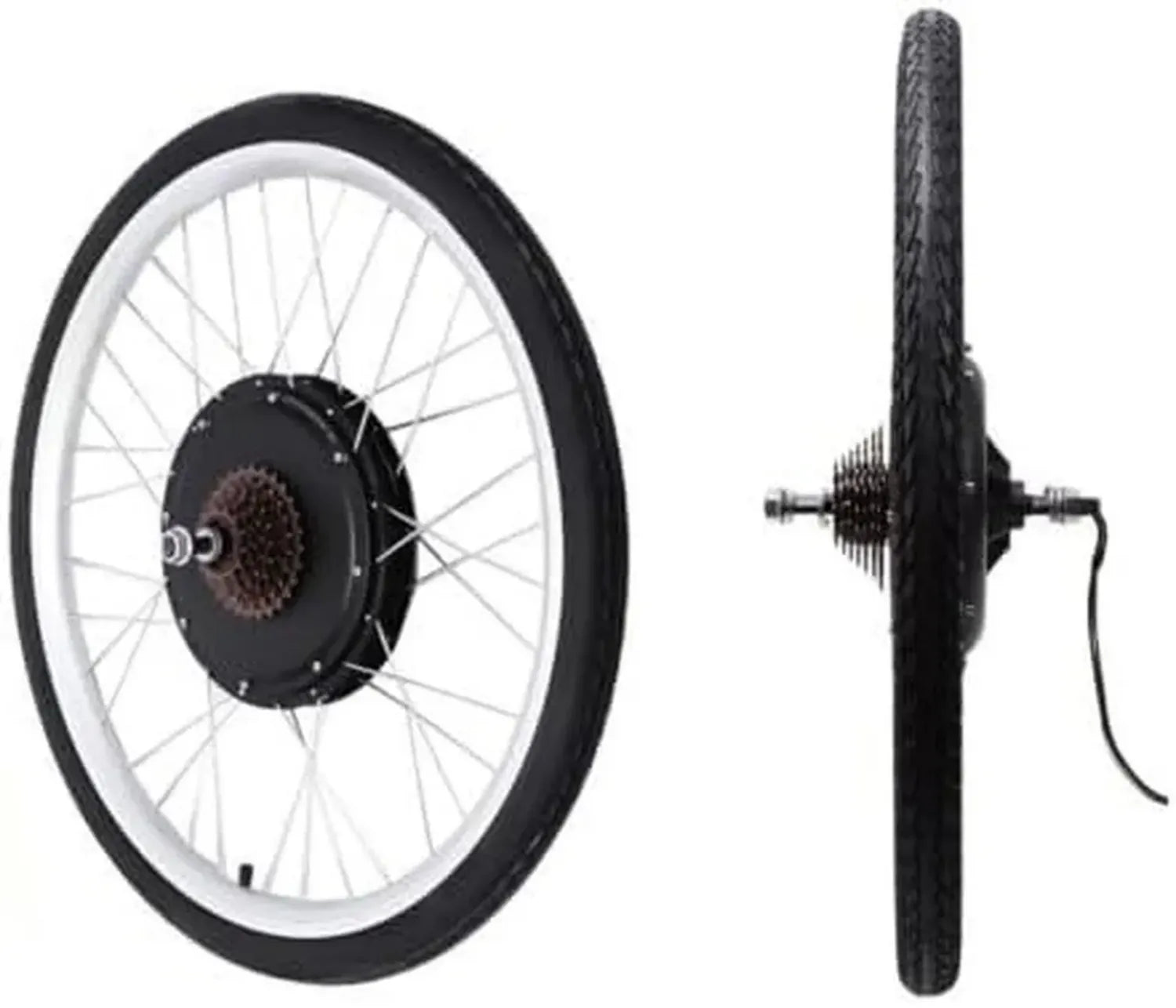 Ensemble de conversion vélo électrique 26 pouces 36V 800W - Moteur avec écran LCD (sans batterie)