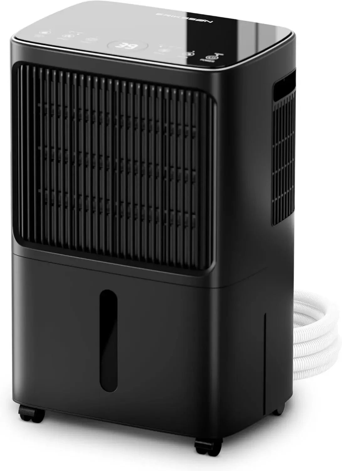 Déshumidificateur 16L/24h avec écran LED, minuterie, sécurité enfant et capteur d'humidité pour 70 m²