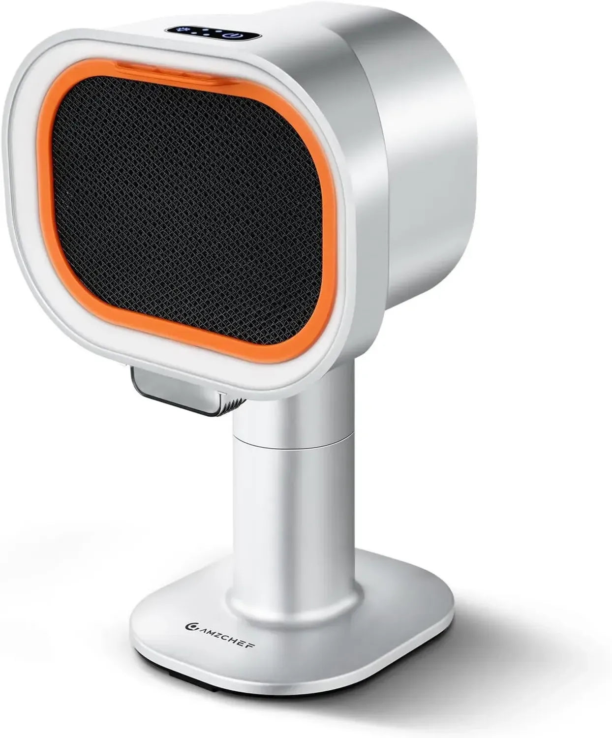AMZCHEF Hotte Aspirante Portable avec Hauteur Ajustable et Inclinaison 40°, 4 Vitesses Silencieuses, Filtre Aluminium pour Cuisine, Barbecue et Camper