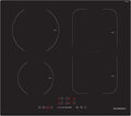 Plaque à Induction Schneider SCTI641SSL - 4 Zones Flexibles - 7400W - Design Noir Moderne
