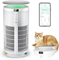 Purificateur d'air HEPA Intelligent pour Animaux - Détection Automatique, PM2.5, COV, Application Connectée