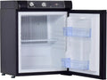 Réfrigérateur à Gaz 40L Smad pour Camping-Car, Trimixte 12V/220V/Gaz, Mini Frigo Portable pour Caravanes et Voyages, Noir