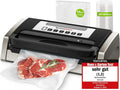 Appareil Sous Vide Bonsenkitchen, Silencieux et Puissant, Technologie Avancée pour Utilisation Continue, Design Ergonomique avec Poignée Sécurisée, Noir