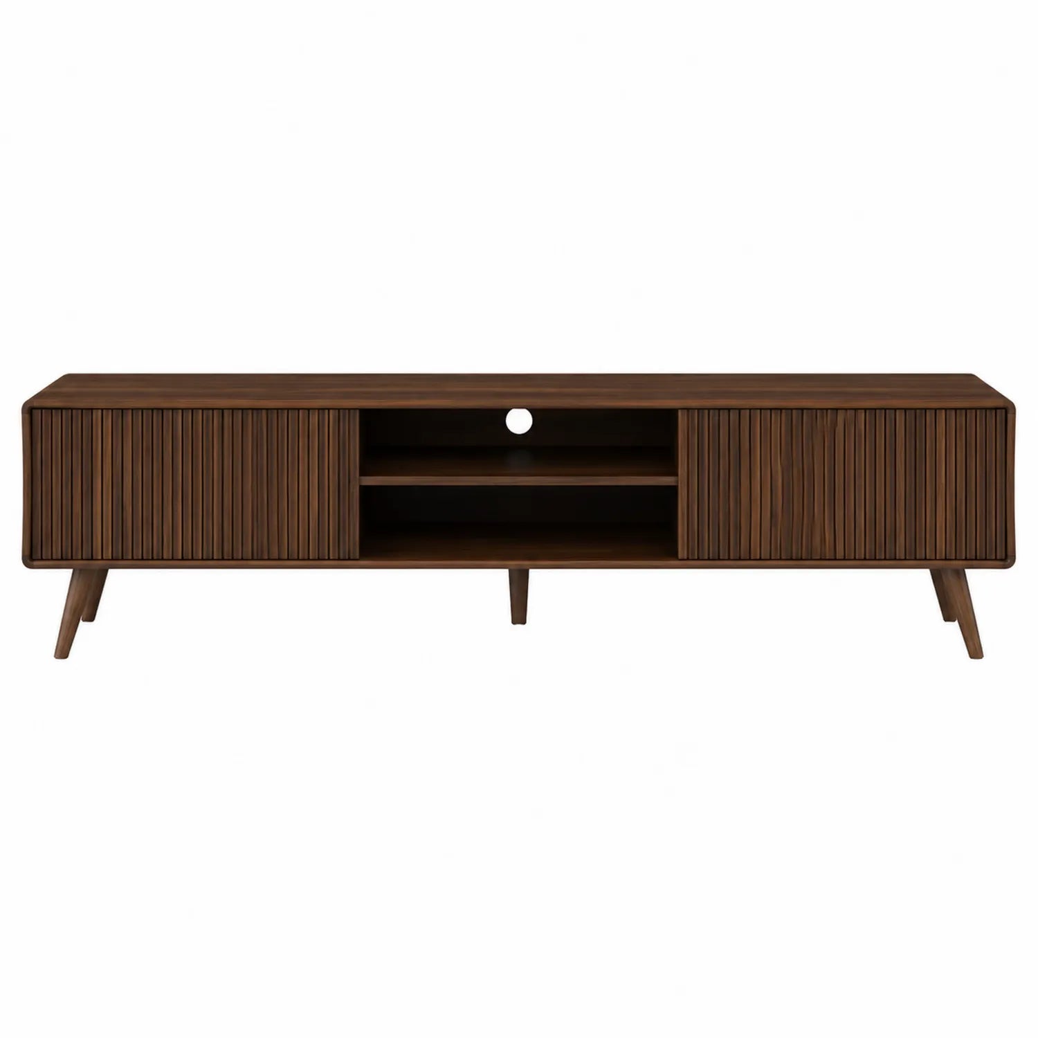Meuble TV en bois marron 150 cm