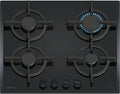 Table de cuisson gaz Balay 60 cm, 4 foyers, allumage automatique et sécurité gasStop, noir