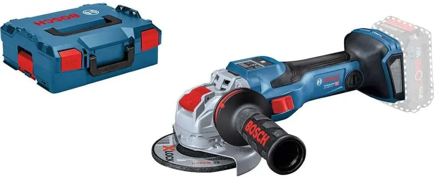 Meuleuse Angulaire Sans Fil Bosch 18V BITURBO avec X-LOCK, 1500W, Coffret L-BOXX