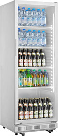 Armoire Réfrigérée à Boissons METRO Professional, 347L, 180W, Acier et Verre, Blanc