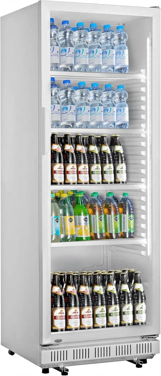 Armoire Réfrigérée à Boissons METRO Professional, 347L, 180W, Acier et Verre, Blanc