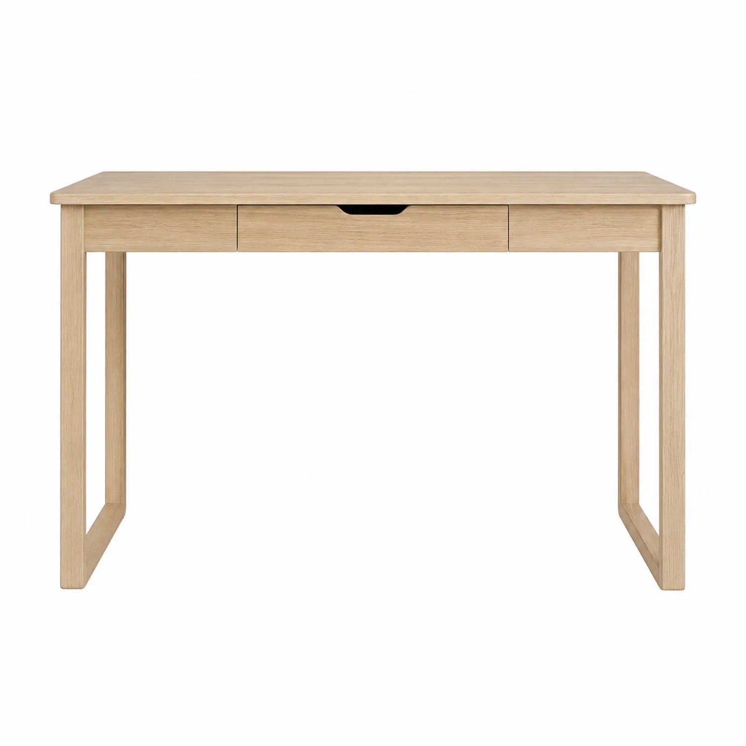 Bureau en bois avec tiroir central 120x60x75 cm