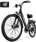 Vélo Électrique 26' pour Adultes, Moteur 250W, Batterie Amovible, VTT 7 Vitesses