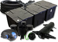 Kit complet SunSun pour bassin jusqu'à 90000L avec filtre, pompe 12000L/h, lampe UV 36W et écumeur