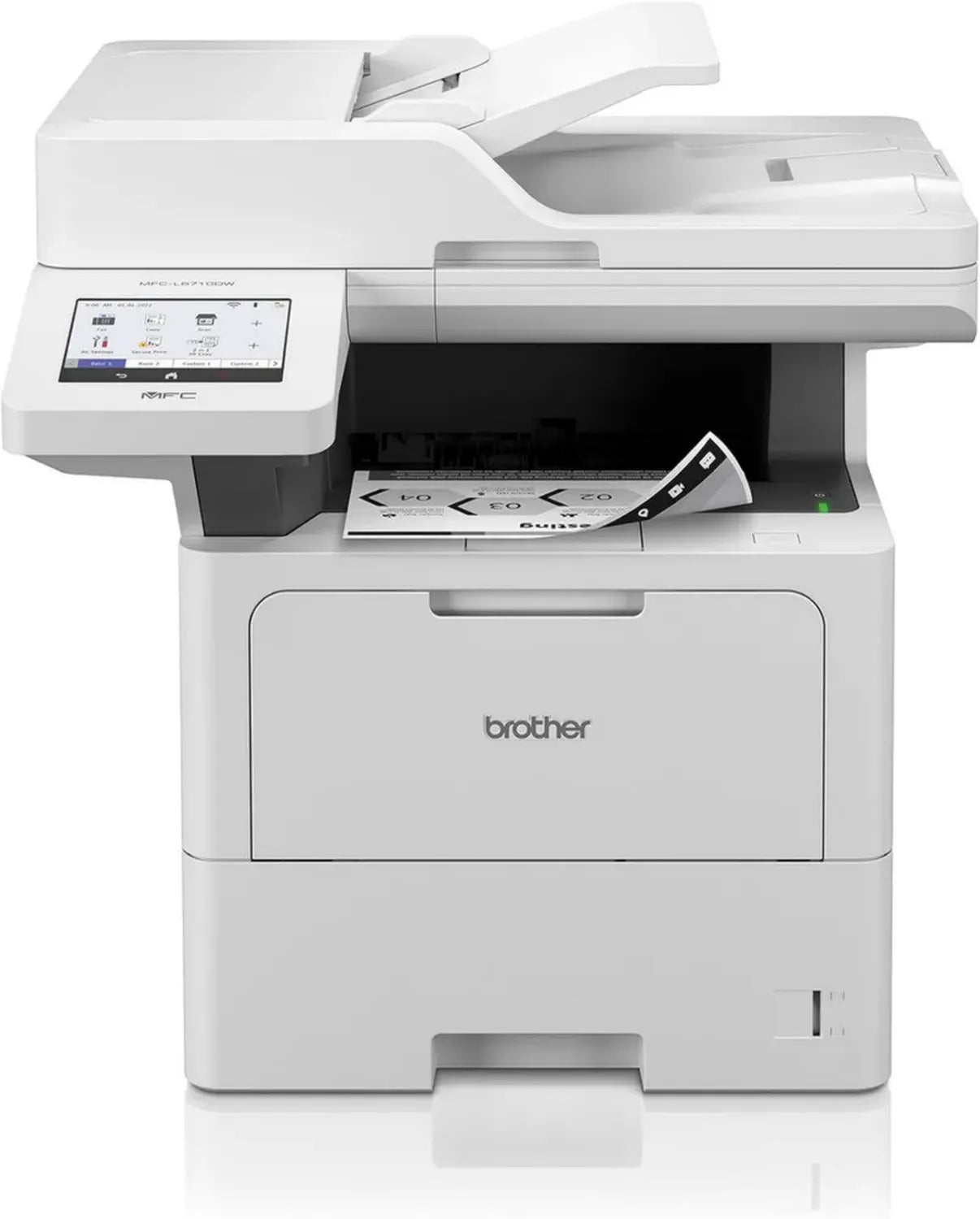 Imprimante Multifonction Laser Brother MFC-L6710DW WiFi, 1200 x 1200 DPI, 50 ppm, A4