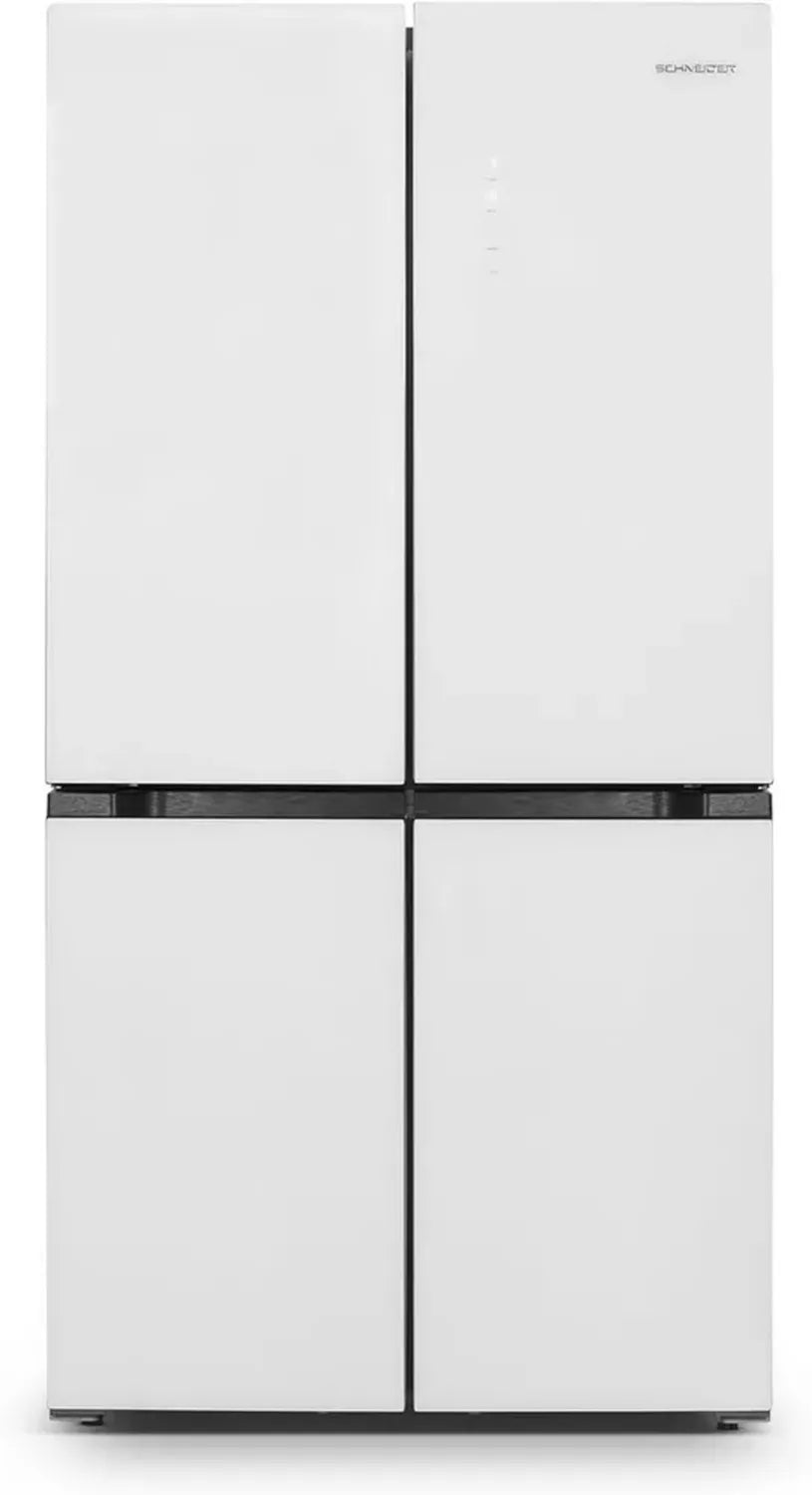 Réfrigérateur Multiportes Schneider 564L - Blanc élégant