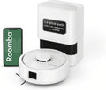 Aspirateur Robot Roomba Mini avec Laveur et Base Auto-Vidage, Blanc