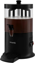 H.Koenig Machine à Chocolat Chaud 6L, Inox, 1200W, Température Réglable, Anti-Goutte, Lavable Lave-Vaisselle