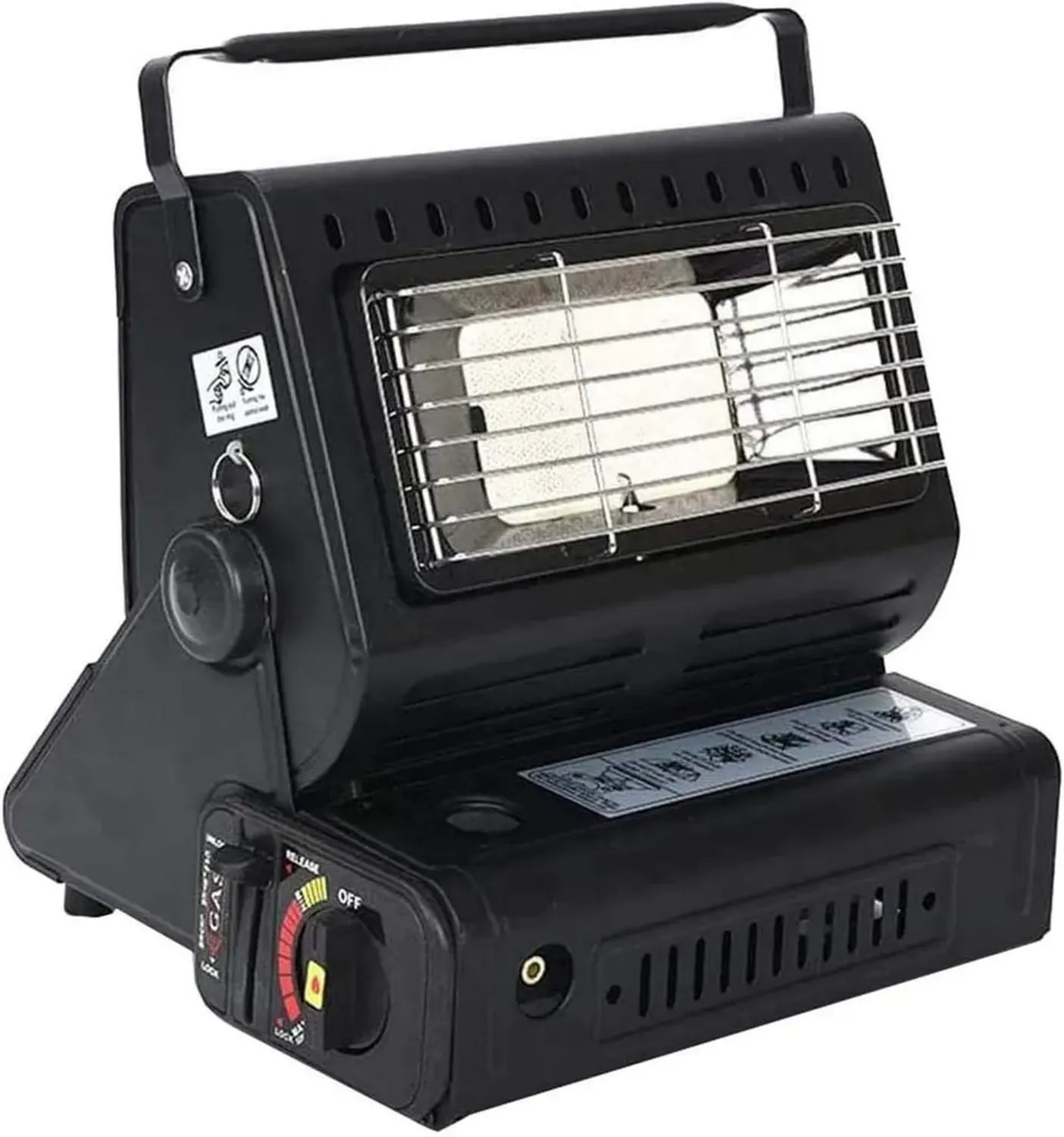 Radiateur gaz portatif - Efficacité énergétique - Chauffage supplémentaire pour camping et extérieur - Technologie de chauffe rapide 3S