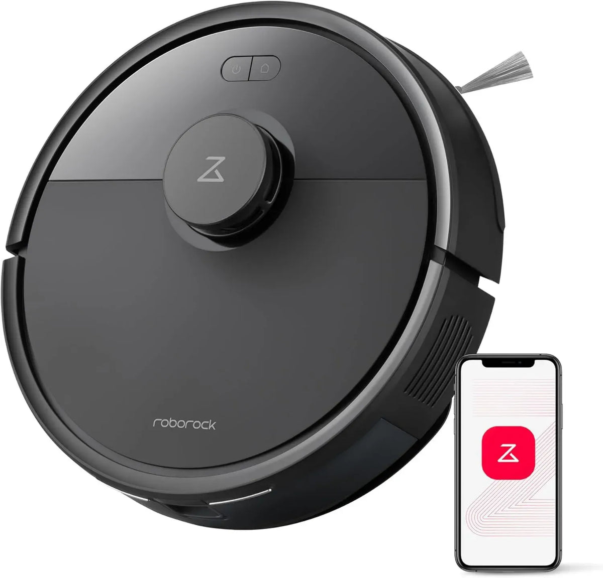Aspirateur Robot Roborock Q7 L5, 8000 Pa Puissance HyperForce, Navigation LiDAR de Précision, Anti-emmêlement Double, Cartographie Multi-Niveaux, Zones Restreintes Intelligentes, Recharge Automatique, Commande via APP et Alexa