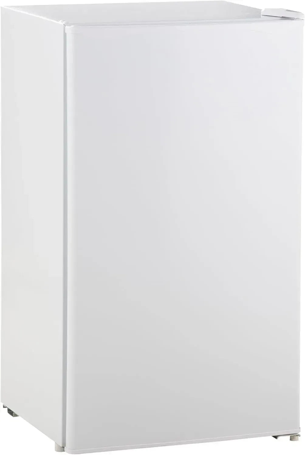Mini réfrigérateur congélateur HOMCOM 91L, compact, clayettes ajustables, compartiment congélateur, design encastrable, blanc