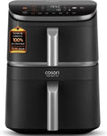 Friteuse à Air COSORI 10.8L, Technologie Céramique, Double Cuisson, Économie d'Énergie